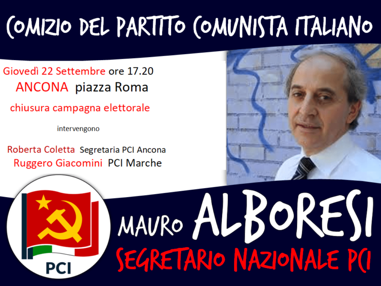 Partito Comunista Italiano comizio alboresi2
