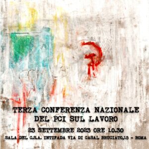 Terza conferenza nazionale del PCI sul lavoro