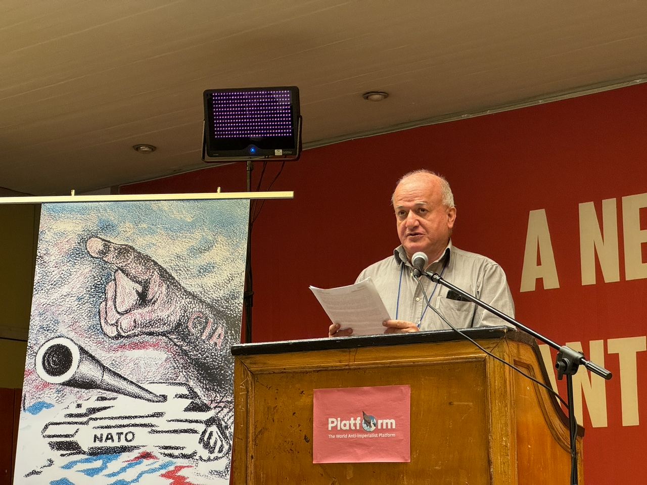 IL PCI AD ATENE ALLA CONFERENZA DELLA PIATTAFORMA MONDIALE ANTIMPERIALISTA