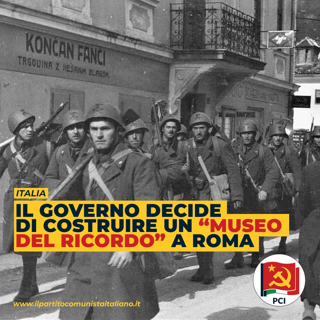 IL GOVERNO DECIDE DI COSTRUIRE UN “MUSEO DEL RICORDO” A ROMA 