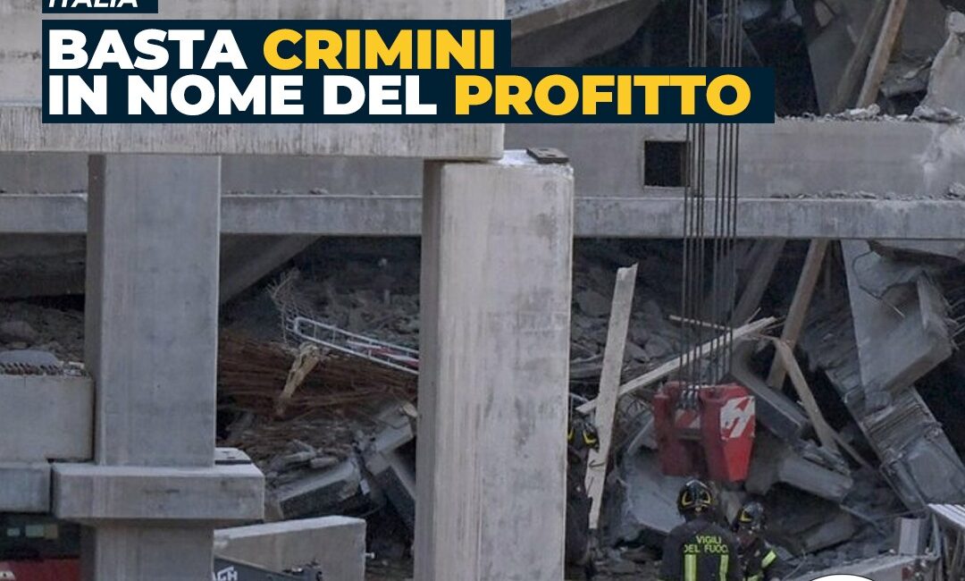 PCI - Basta crimini in nome del profitto