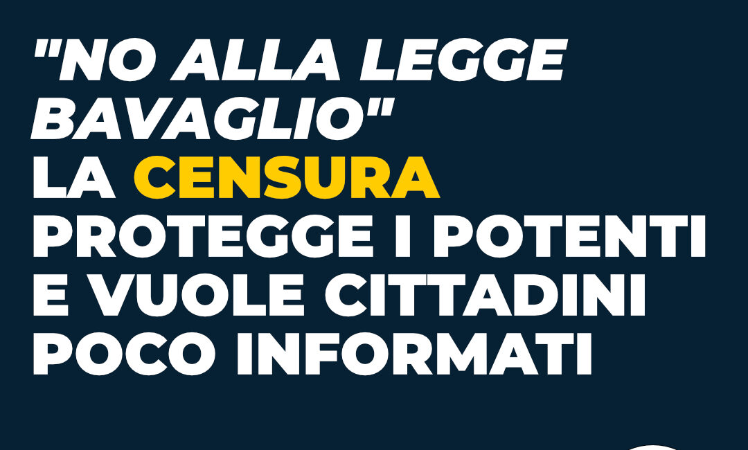 PCI, Mauro Alboresi - No alla legge bavaglio