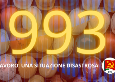 Lavoro: una situazione disastrosa