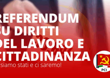Referendum su diritti del lavoro e cittadinanza: ci siamo stati e ci saremo!