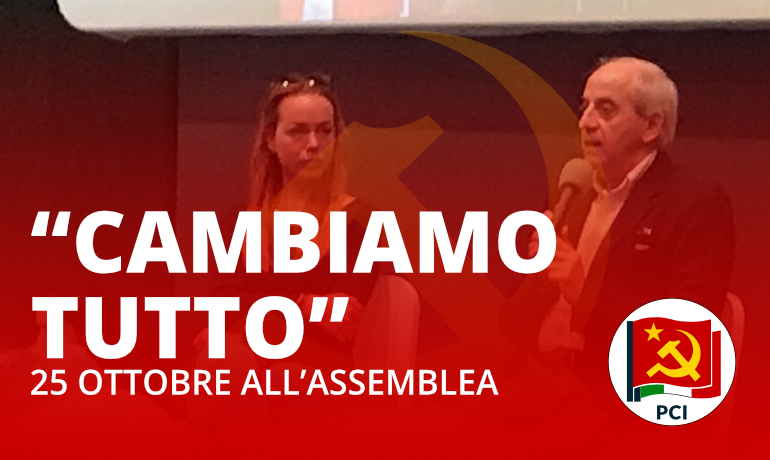 Partito Comunista Italiano PCI Cambiamo Tutto WP