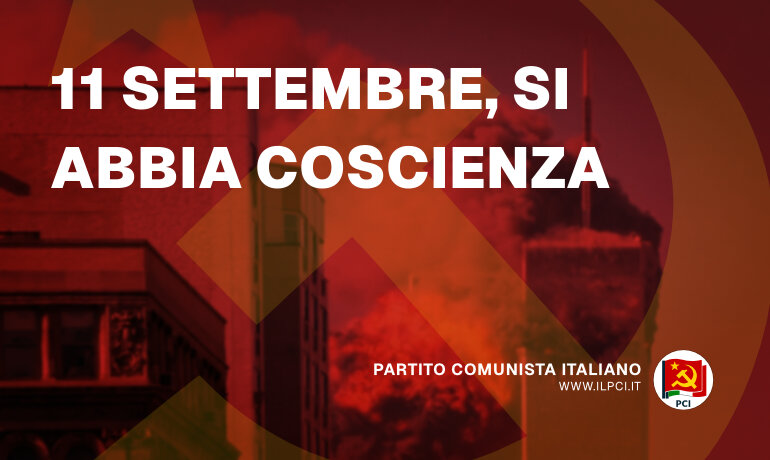 Partito Comunista Italiano pci 11 settembre si abbia coscienza 24647