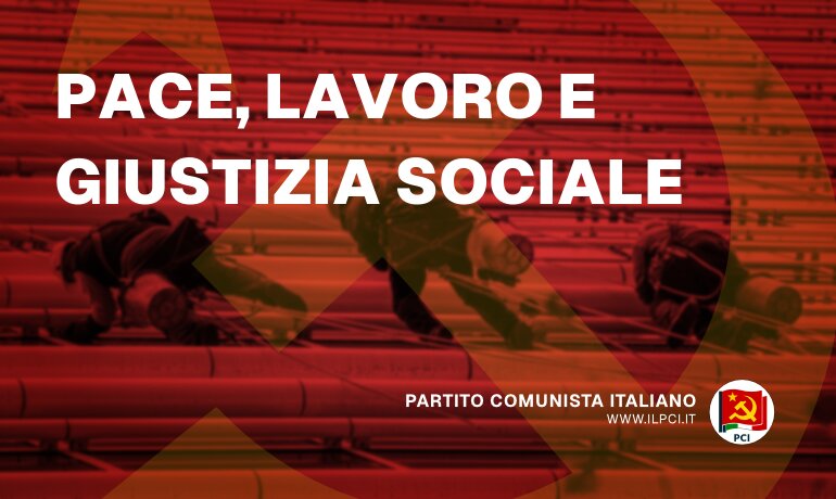 Pace, lavoro e giustizia sociale