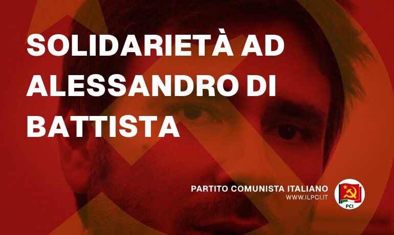 Partito Comunista Italiano pci solidarieta ad alessandro di battista 24580