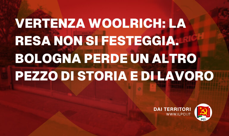 Vertenza Woolrich: la resa non si festeggia. Bologna perde un altro pezzo di storia e di lavoro